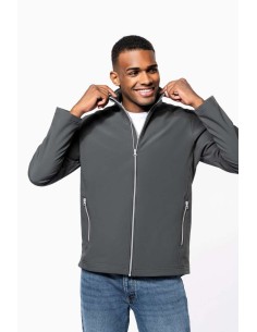 K-KA424-MEN’S 2-LAYER SOFTSHELL JACKET 2